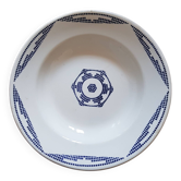 Lot de 4 assiettes creuses Faïencerie nouvellesde Givors