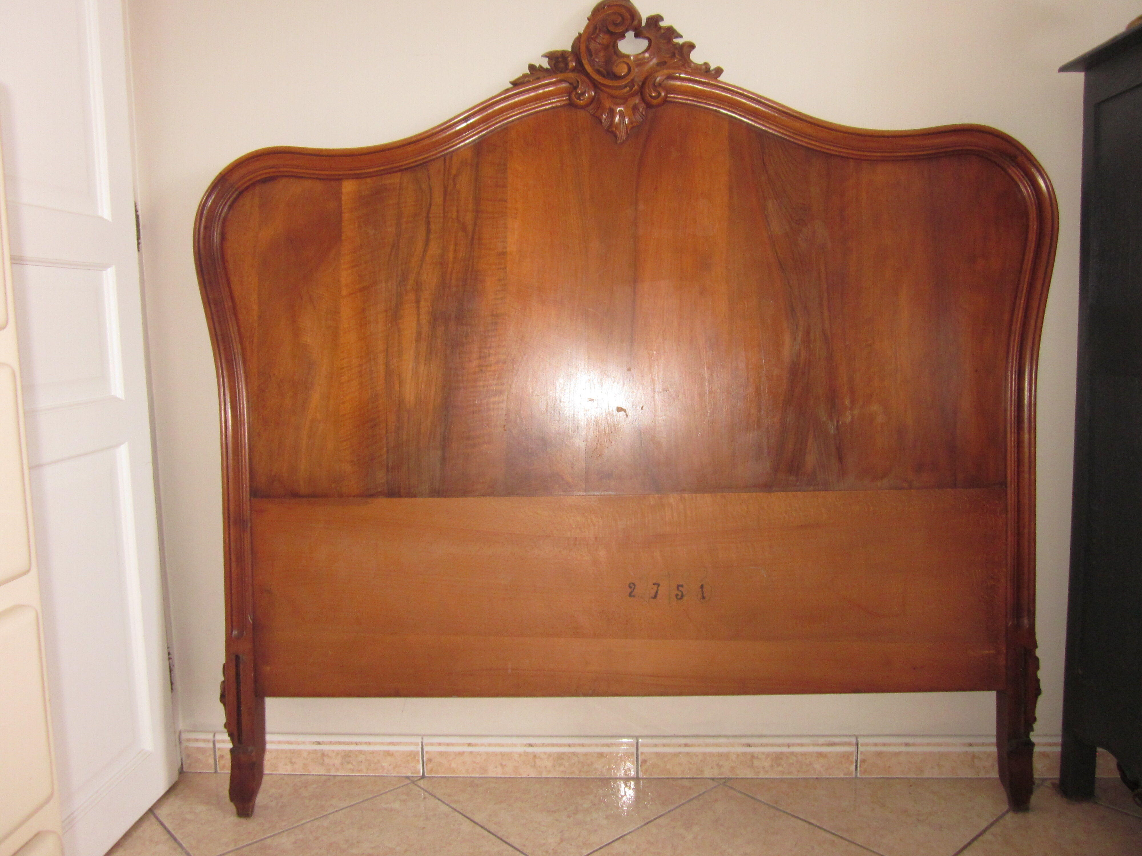 Louis XV style headboard