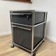 USM Haller wheeled cabinet in Anthracite Grey