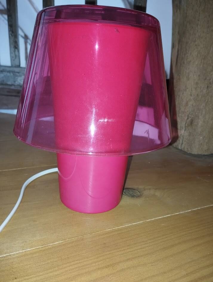IKEA GAVIK Lamp – Fuchsia Pink – Scandinavian Design