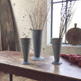 Series 3 vases florists zinc