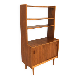 Scandinavian teak bookcase, Breo, Oderljunga, Sweden, 1960