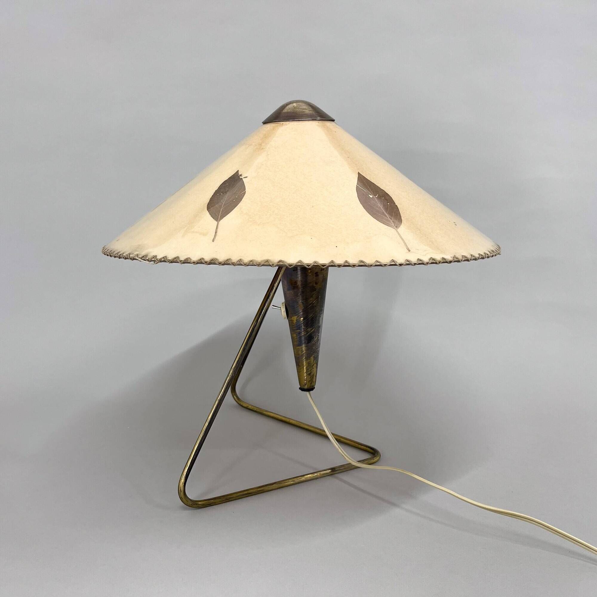 Large Rare Table or Wall Lamp by Helena Frantova for OKOLO, Czechoslovakia, 1950's