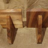 Pair of wooden harnesses