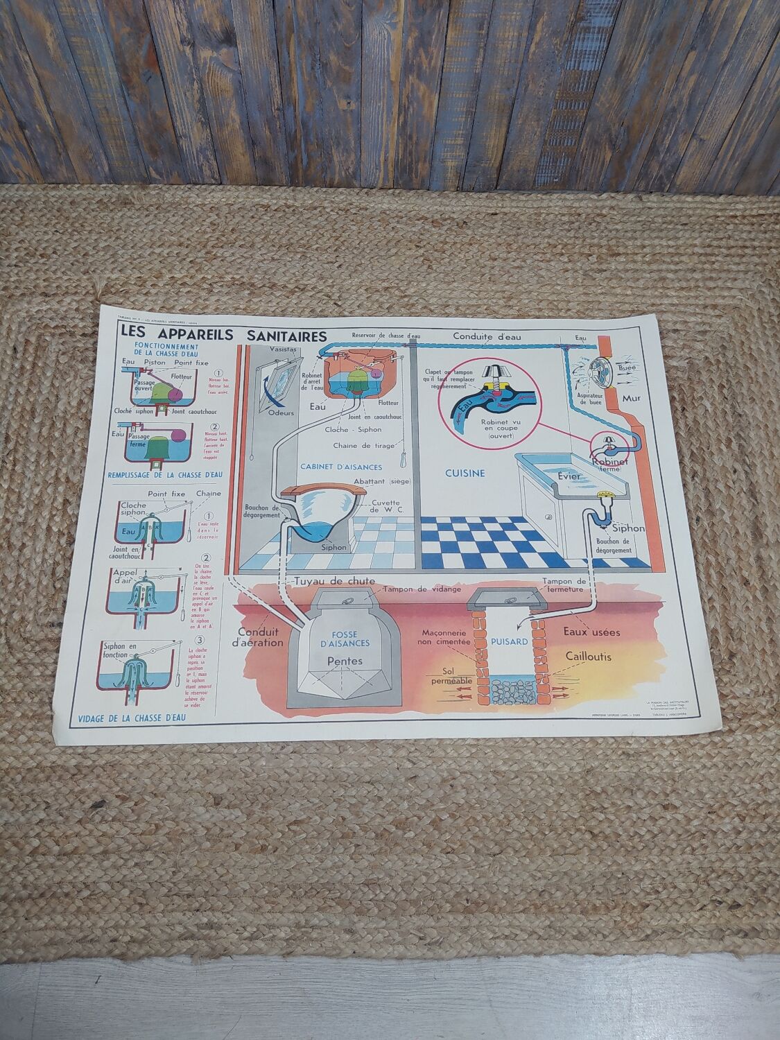 School map the teachers' house