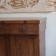 Walnut sideboard, 3 drawers and 3 doors, 1930s.