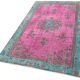 Tapis multicolore turc des années 1980 163 cm x 262 cm