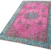 Tapis multicolore turc des années 1980 163 cm x 262 cm