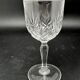 Crystal stemmed glasses