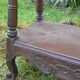 Provençal oak kneading trough