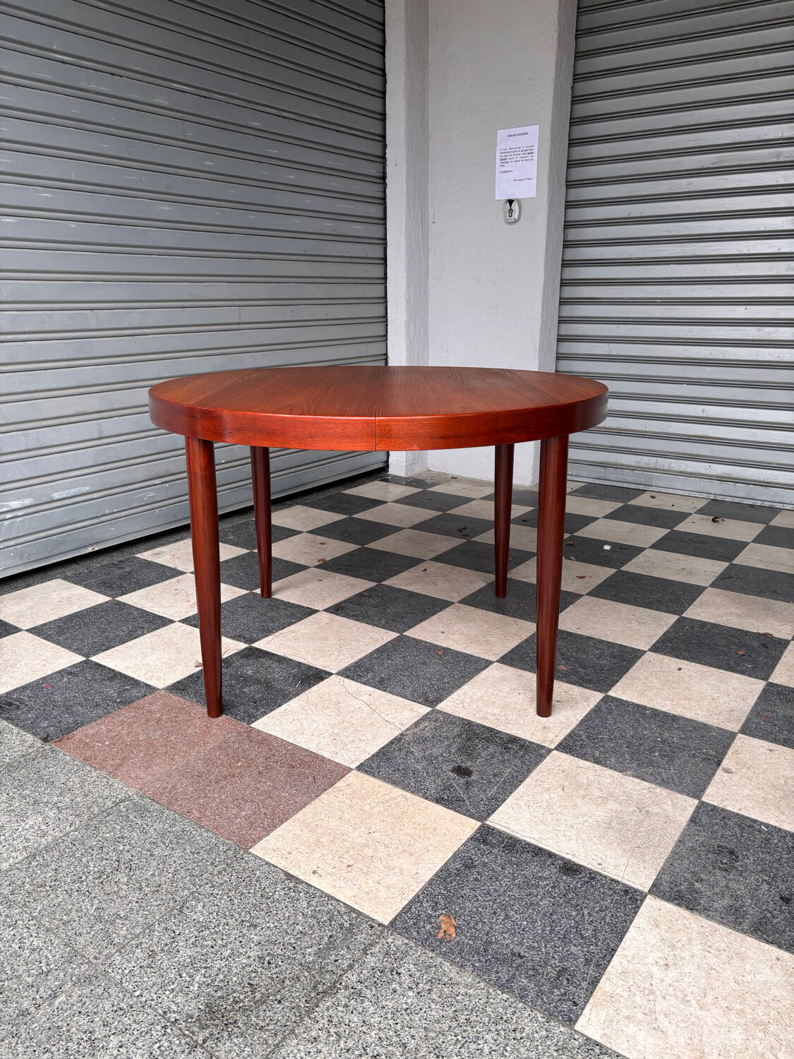 Danish table in teak