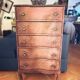 Patinated vintage chest of drawers