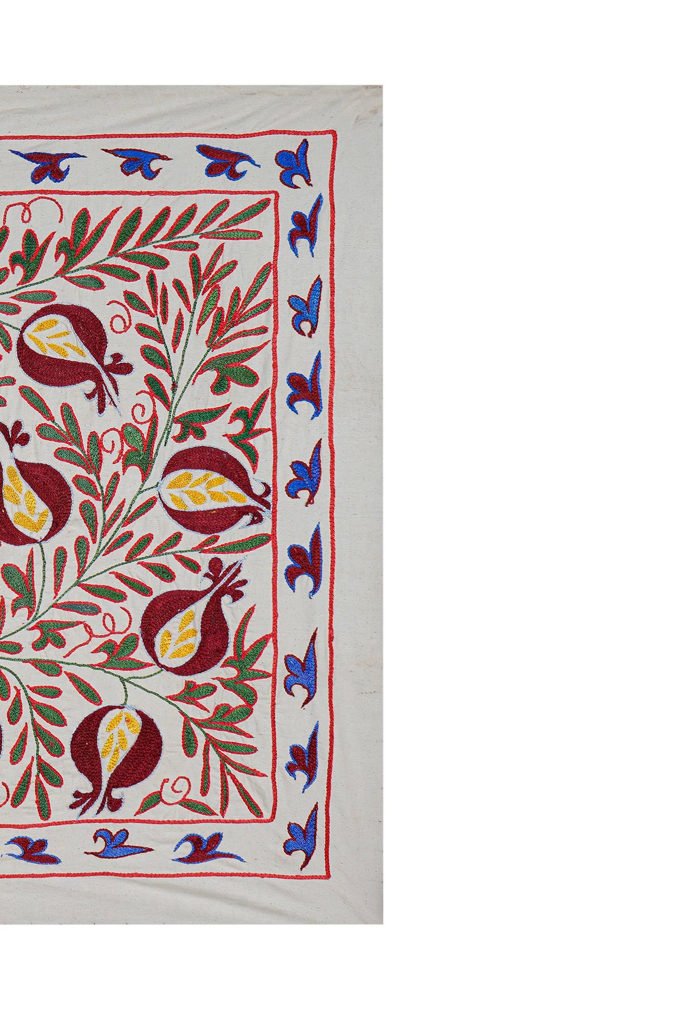 Tapis turc vintage noué à la main