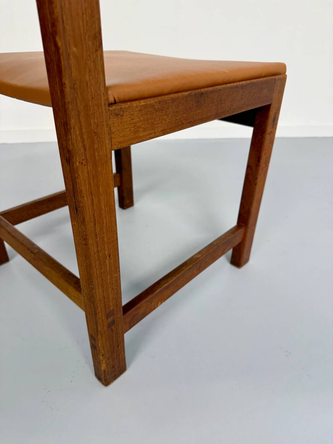 Lot of 6 old Scandinavian chairs "Corona" design 60s Lennart Bender