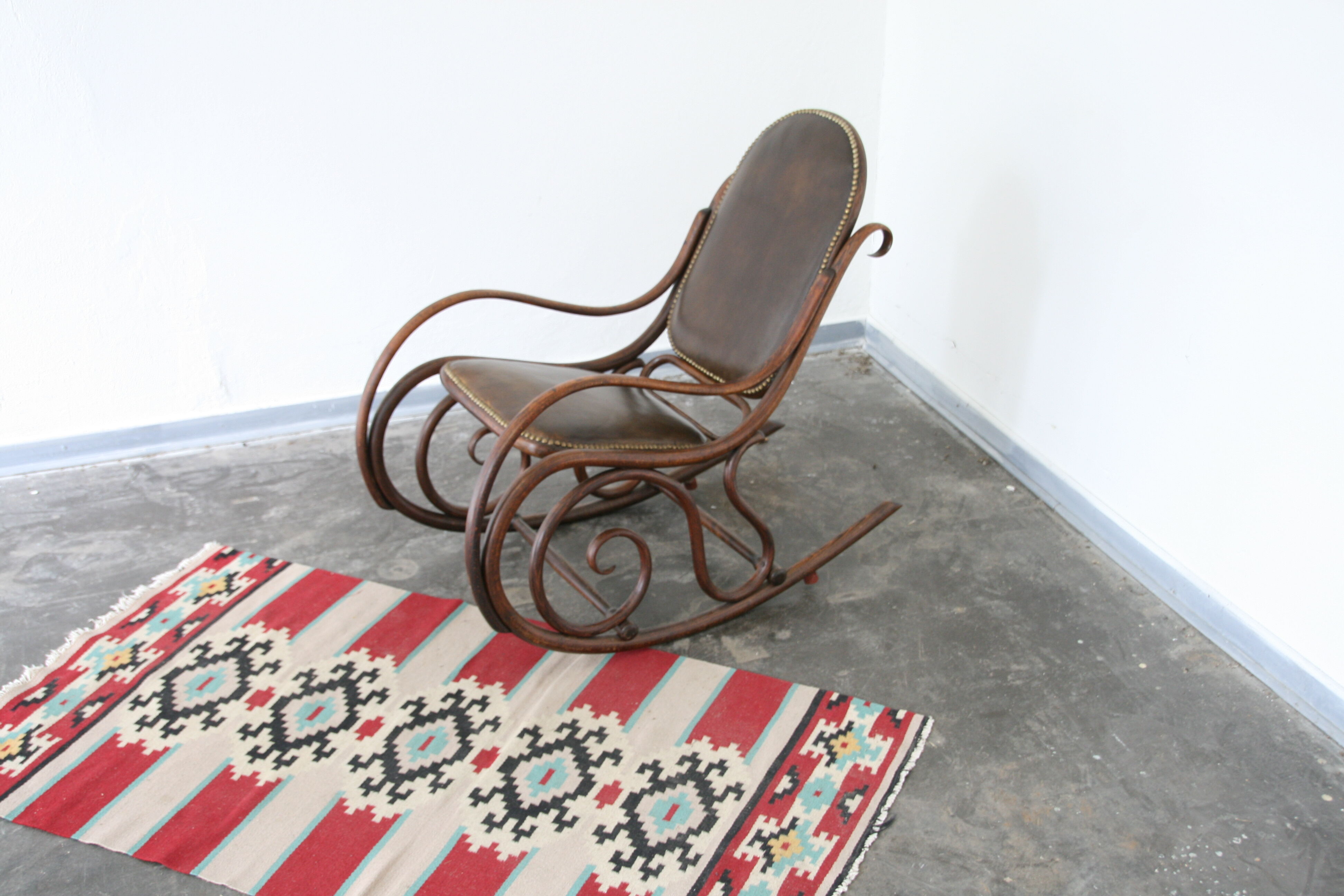 Vintage bentwood rocking chair