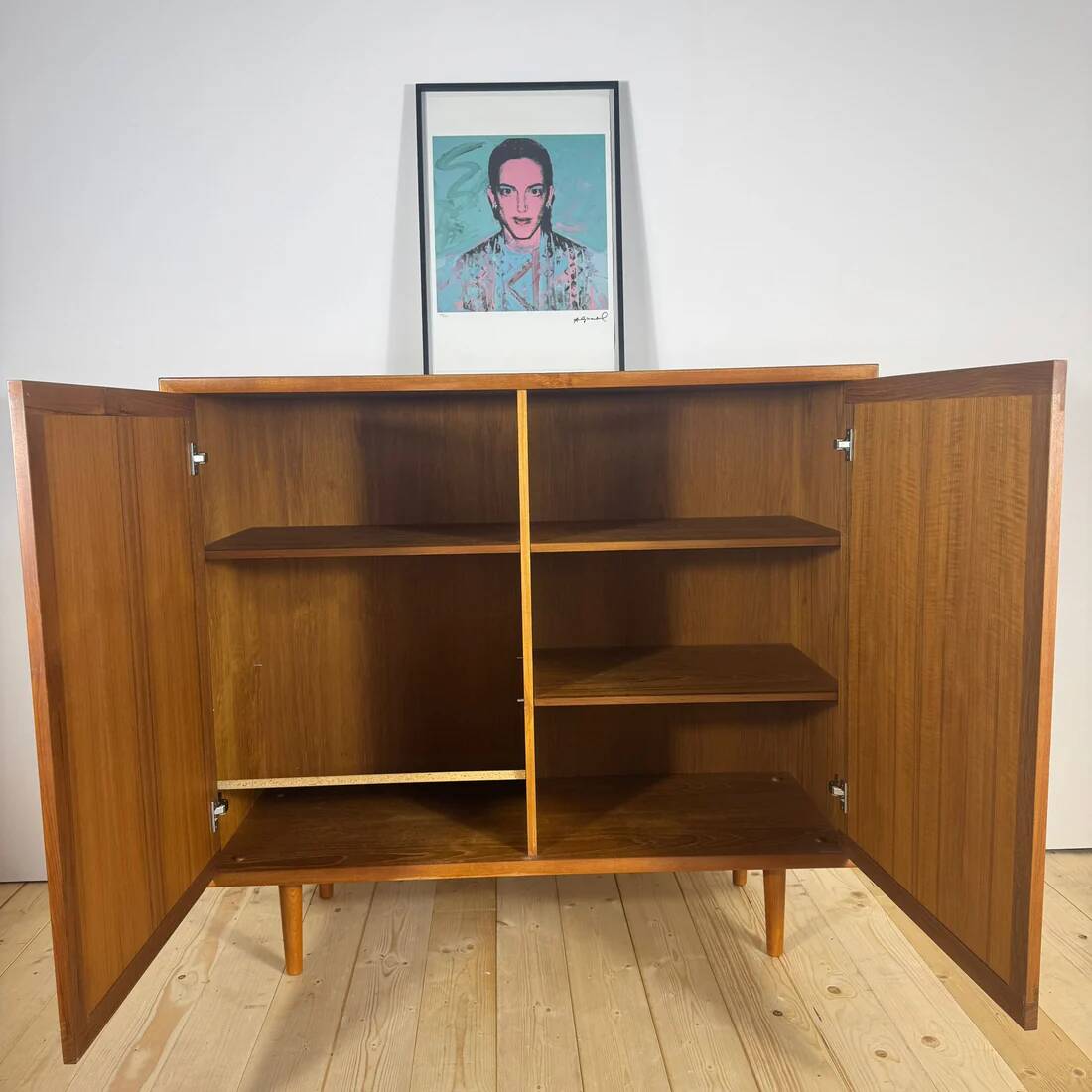 Teak high sideboard by H.W. Klein for Bramin – Denmark