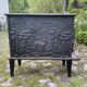Antique cast iron stove