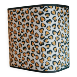 La divine – leopard corduroy wall light