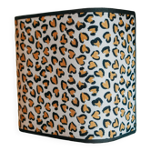 La divine – leopard corduroy wall light