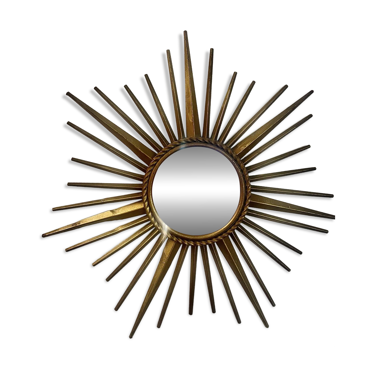 Small sun mirror — Chaty Vallauris France, Vallauris — 1950s