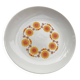 Large plate Schumann Arzberg Bavaria – Vintage orange flowers from the 70s