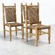 set of 3 sidechairs / dining chairs