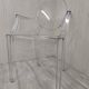 4 fauteuils Philippe Starck model Louis Ghost par Kartell