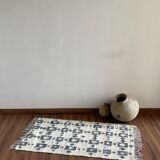 2.5x4ft-hemp\cotton handmade kilim rug,area, floor,dinning area,custom rugs\carpet