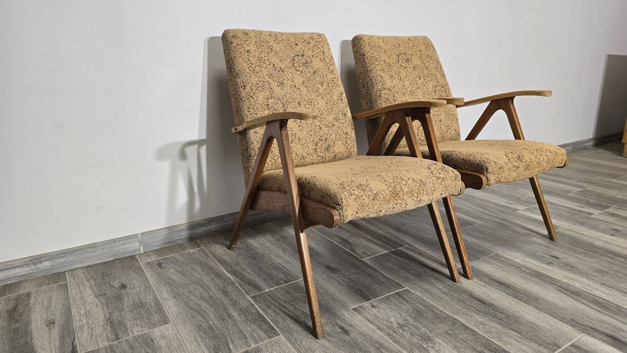 Set of Mid-Century Armchairs