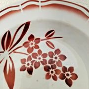 Ancienne Assiette Creuse Badonviller Vintage