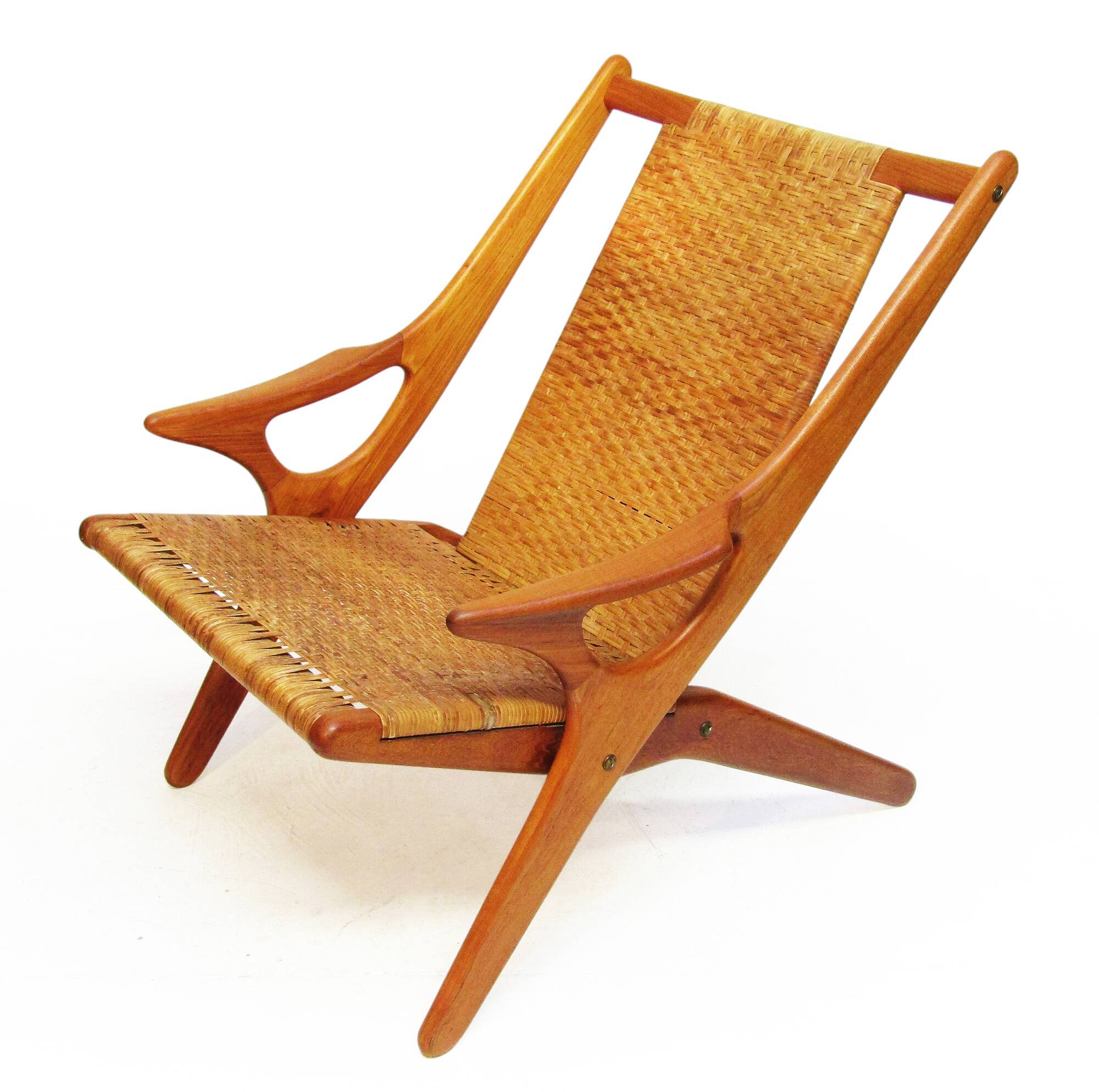 1950s Danish "Model 300" Lounge Chair by Arne Hovmand Olsen