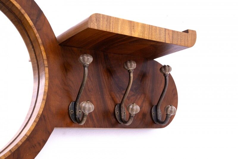 Wardrobe with mirror, Poland, 1940s. After renovation