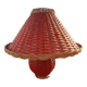 Wicker lamp