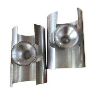 Space age wall lamp