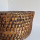 large straw basket banneton folk art bread bakery