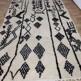 Tapis berbère marocain fait main 305 x 195 cm