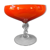 Red vintage Murano style vase/glass