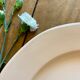 Pink vintage round dish from the digoin manufacture