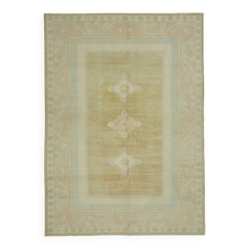 Tapis vintage anatolien turc 201 cm x 283 cm