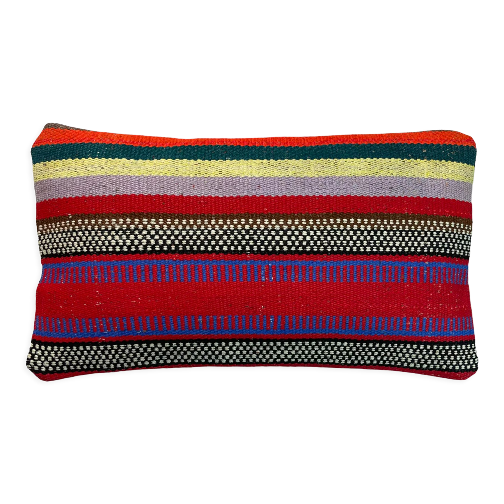 Housse de coussin kilim turc vintage 30x50cm