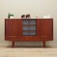 Buffet haut en teck, design danois, années 1970, production : Danemark