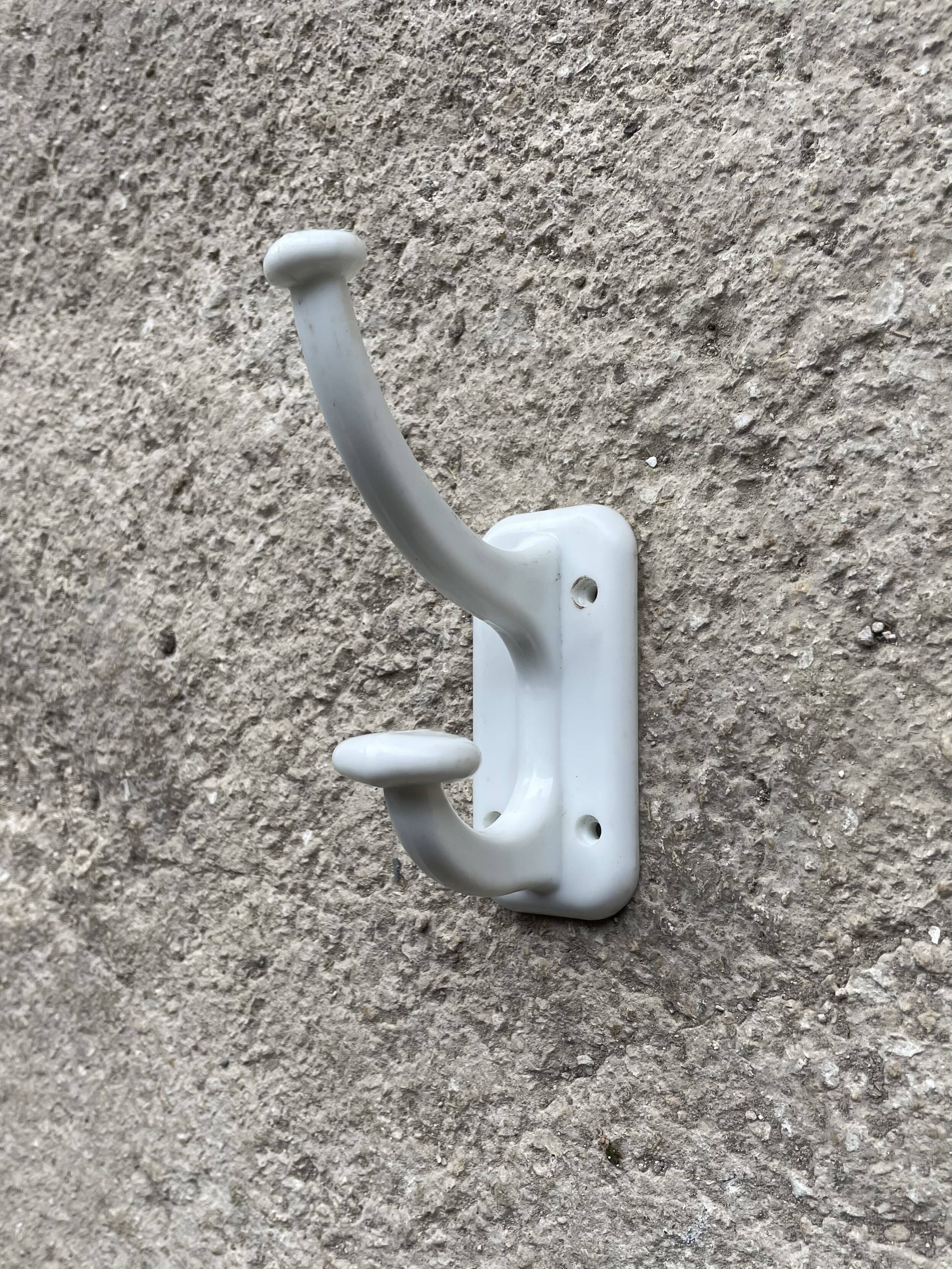 Vintage double coat hook