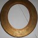 Oval wood frame