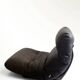 Marsala armchair in plexiglass & brown patchwork leather, Ligne Roset 1970