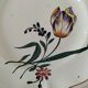 Vintage Longchamp plates – "Tulips" model – 1950s-60s
