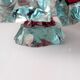 Brutalist cut glass candy box with lid and coloured inserts, 1970s