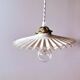 Suspension in pleated opaline 1950