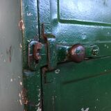 Ancien vestiaire industriel métallique Gantois à 1 porte 1930