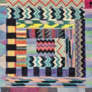 Vintage hand-knotted rug model Orion by Ottavio Missoni for Missoni