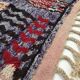 Moroccan Berber carpet Boujaad with colorful patterns 247x162cm